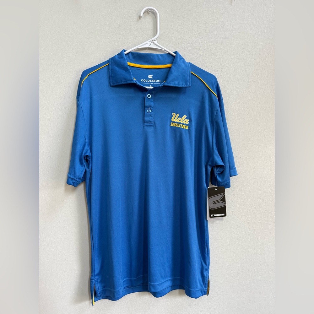 NEW UCLA Bruins drifit tech polo collared shirt men’s small